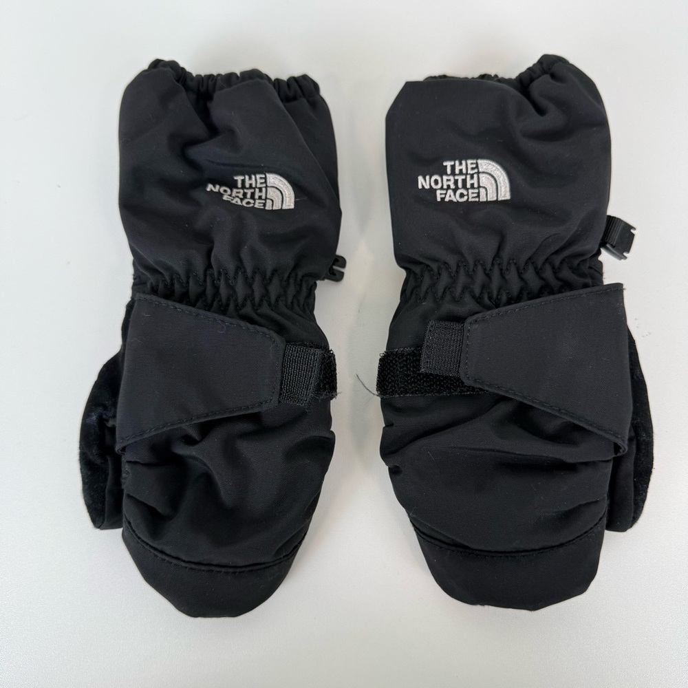 The North Face Toddler Mittens Size 3T Black Ski Snow Winter